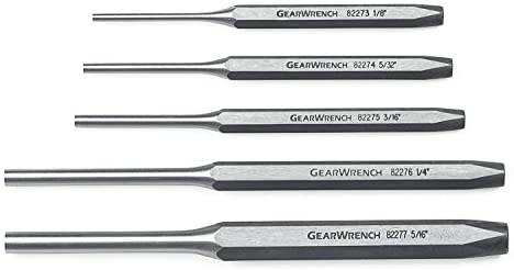 GearWrench 82309 5 Pc. Pin Punch Set - MPR Tools & Equipment