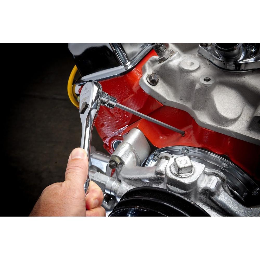 GearWrench 82554 SET LNG HEX BIT SKT 3/8DR 6PC MM