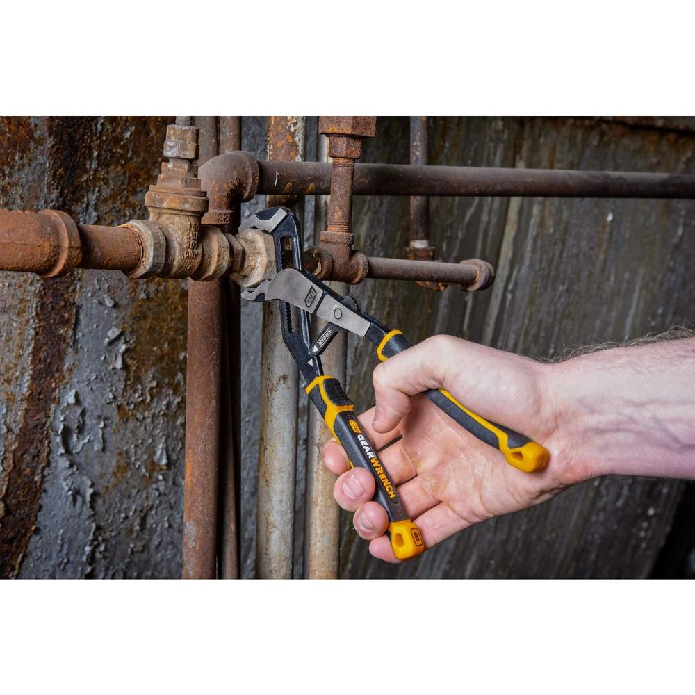 GearWrench 82590C 6" Pitbull Auto-Bite Tongue & Groove Dual Material Pliers