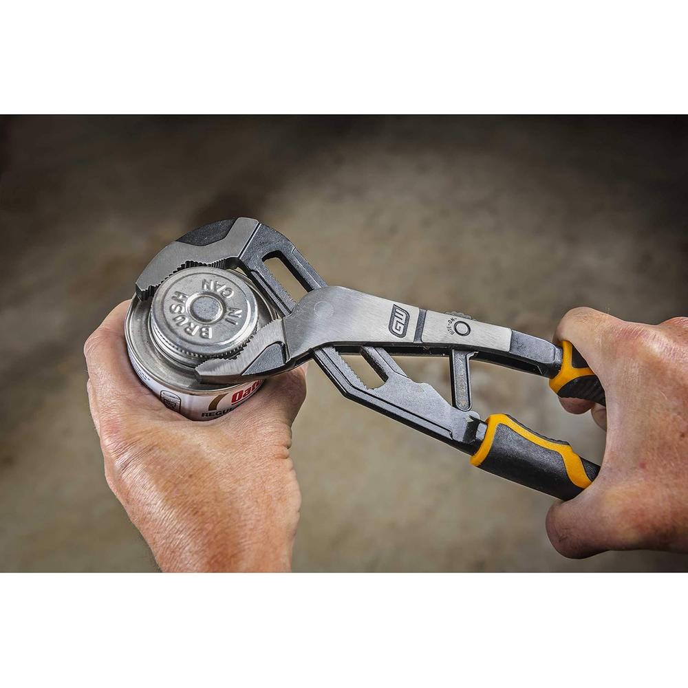 GearWrench 82591C 8" Pitbull Auto-Bite Tongue & Groove Dual Material Pliers