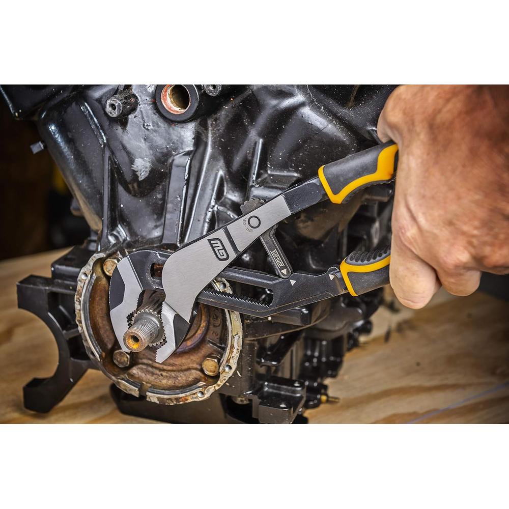 GearWrench 82594C 4-Piece Pitbull Auto-Bite Tongue & Groove Dual Material Pliers Set