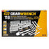 GearWrench 83001D SET SKT SAE/MET 1/4,3/8,1/2 118PC