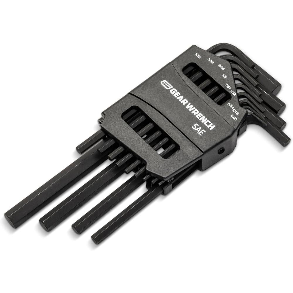 GearWrench 83502 13-Piece SAE Long Arm Hex Key Set