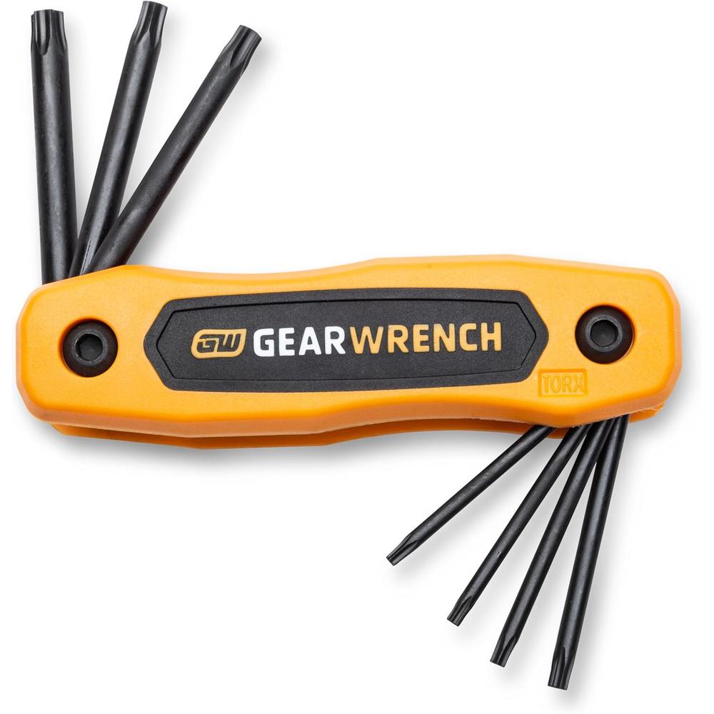 GearWrench 83508 8-Piece Torx Folding Hex Key Set