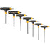 GearWrench 83516 7-Piece Metric T-Handle Ball End Hex Key Set