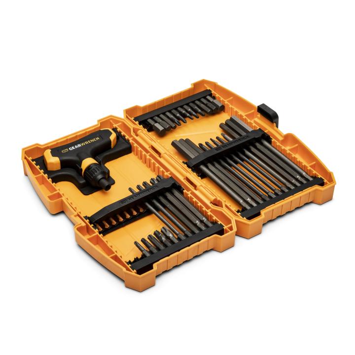 GearWrench 83518 33 Piece Ratcheting T-Handle Hex Key Set - MPR Tools & Equipment