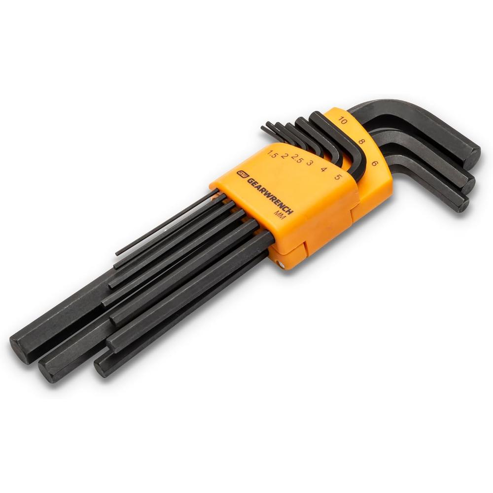 GearWrench 83519 9-Piece Metric Long Arm Hex Key Set