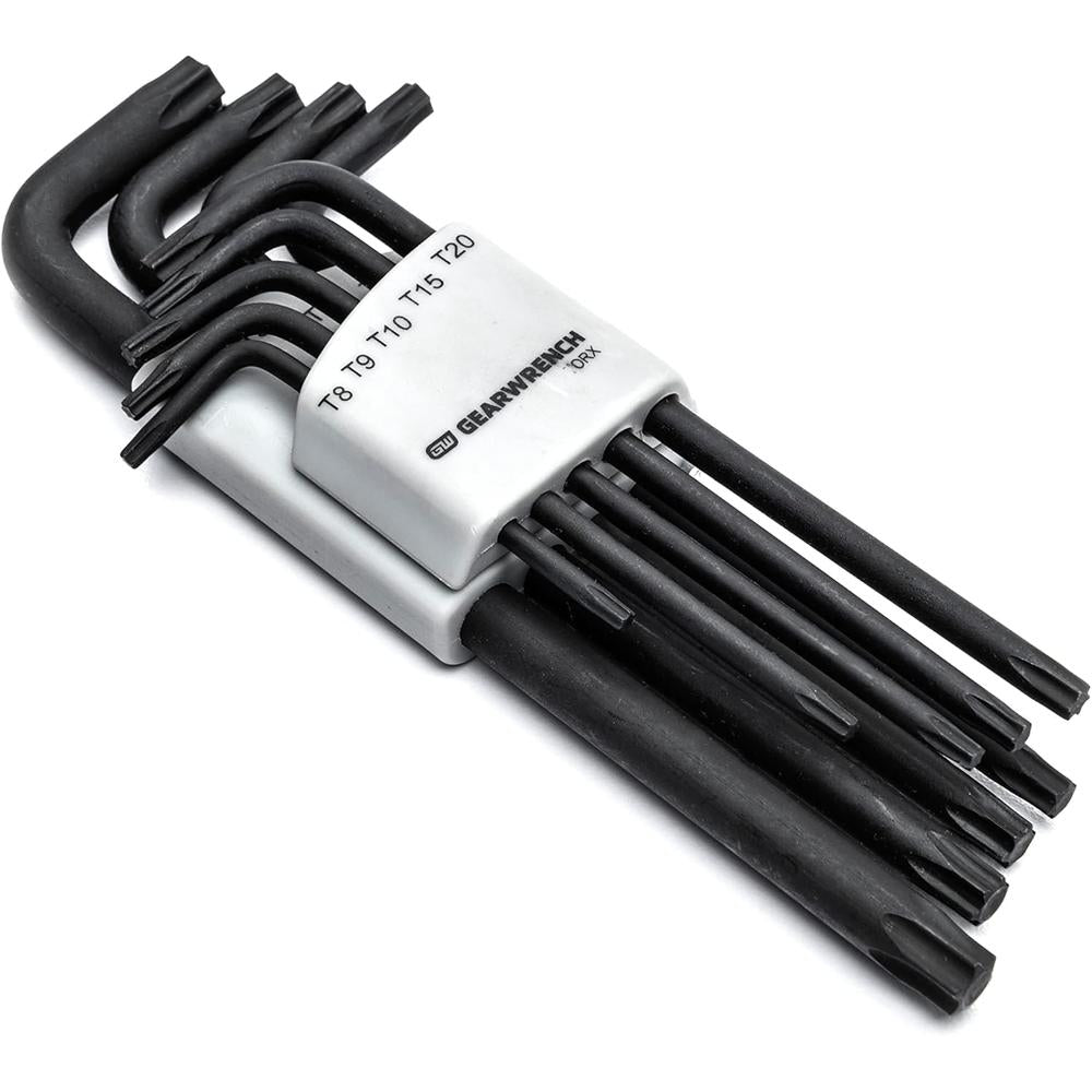 GearWrench 83522 9-Piece Torx Long Arm Hex Key Set
