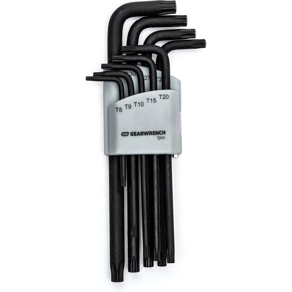 GearWrench 83522 9-Piece Torx Long Arm Hex Key Set