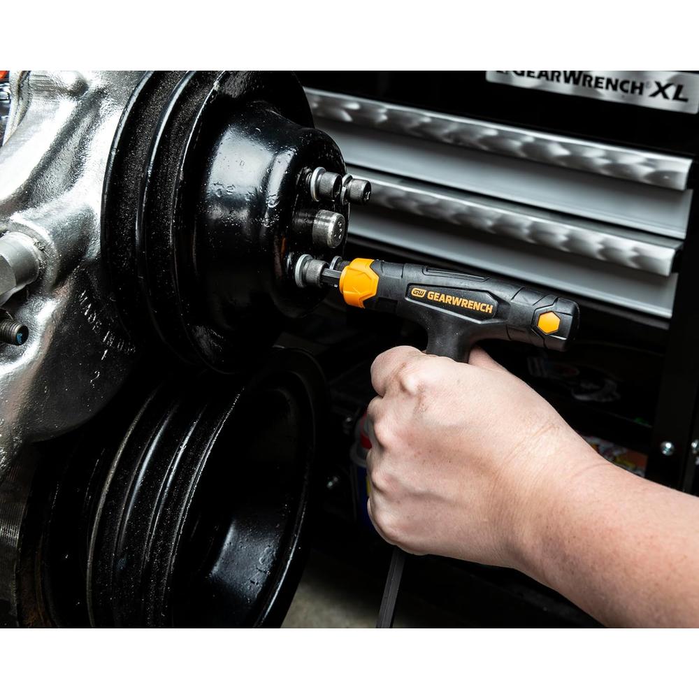 GearWrench 83523 10-Piece SAE Ball End T-Handle Hex Key Set