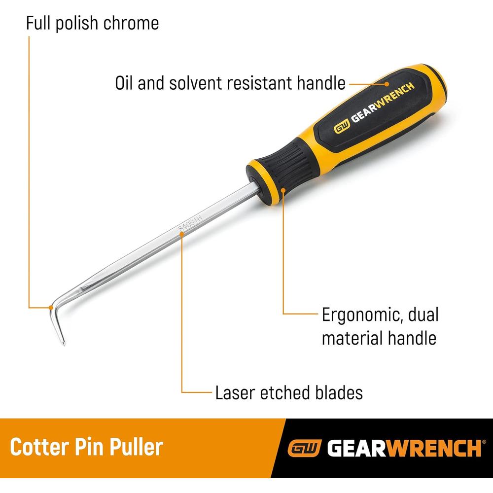 GearWrench 84001H PULL PIN COTTER 5