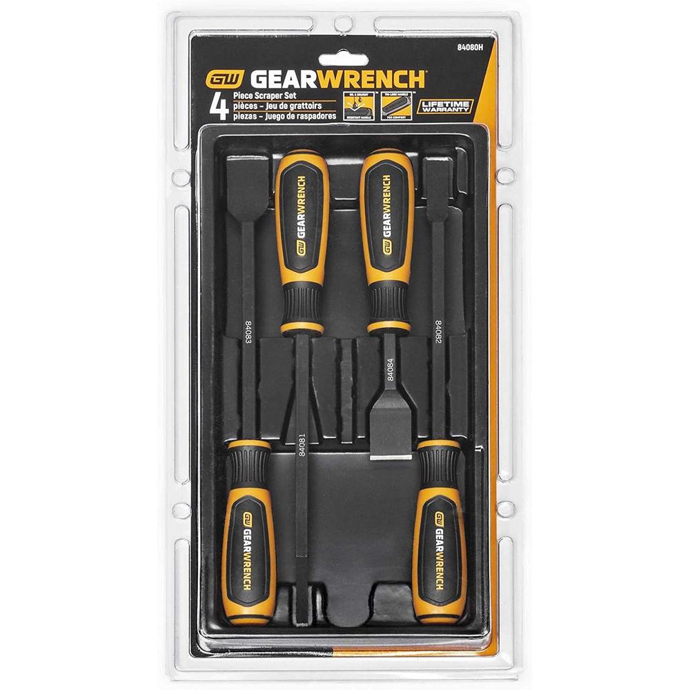 GearWrench 84080H 4-PC SCRAPER SET