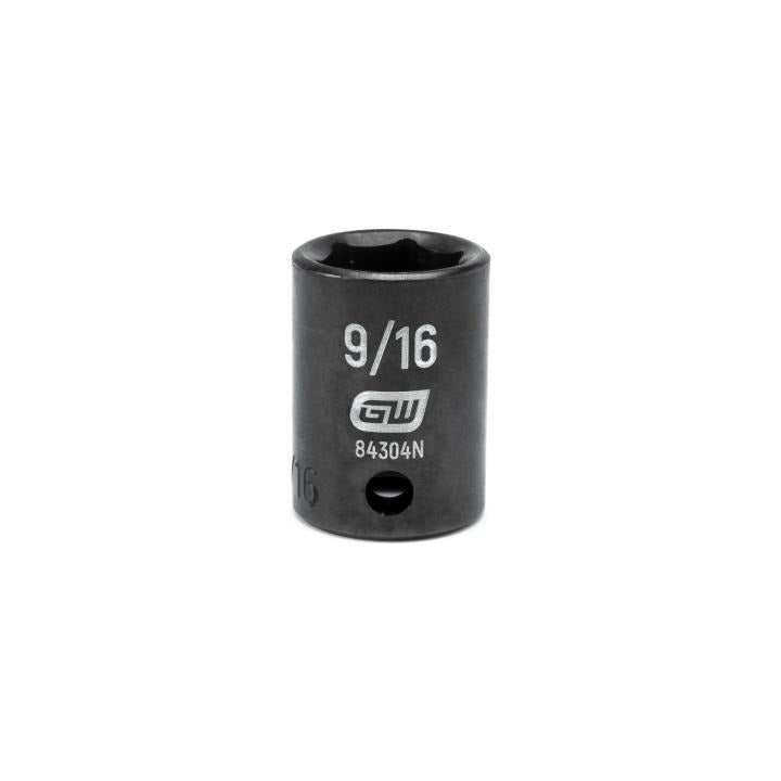 GearWrench 84304N 3/8"DRIVE 9/16" STANDARD IMPACT SOCKET