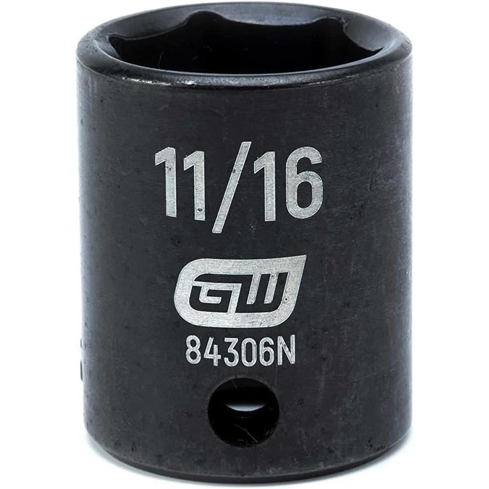 GearWrench 84306N 3/8"DRIVE 11/16" STANDARD IMPACT SOCKET