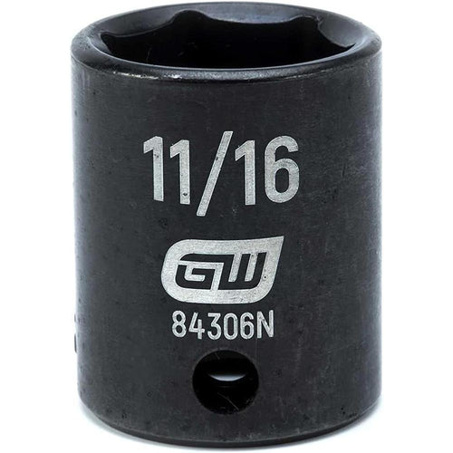 GearWrench 84306N 3/8"DRIVE 11/16" STANDARD IMPACT SOCKET