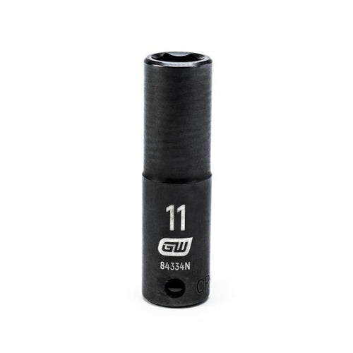GearWrench 84334N 3/8"DRIVE 11MM DEEP IMPACT SOCKET