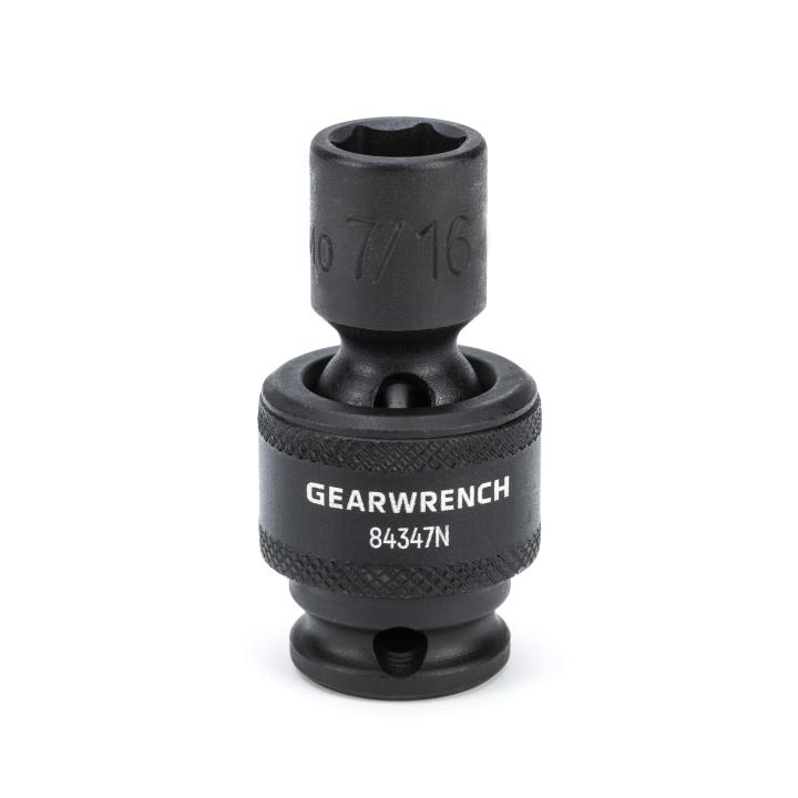 GearWrench 84347N 3/8" DR 6PT UNIV IMPACT SOCKET 7/16"