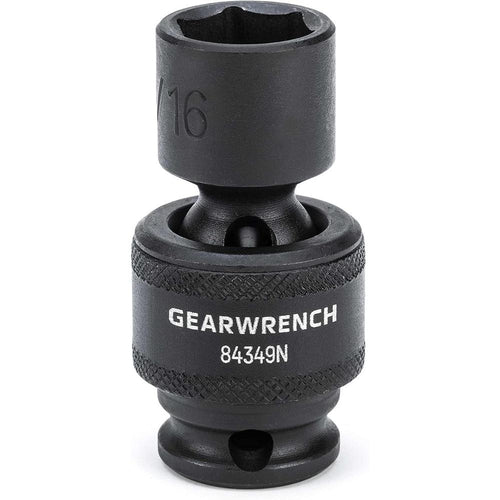 GearWrench 84349N 3/8" DR 6PT UNIV IMPACT SOCKET 9/16"