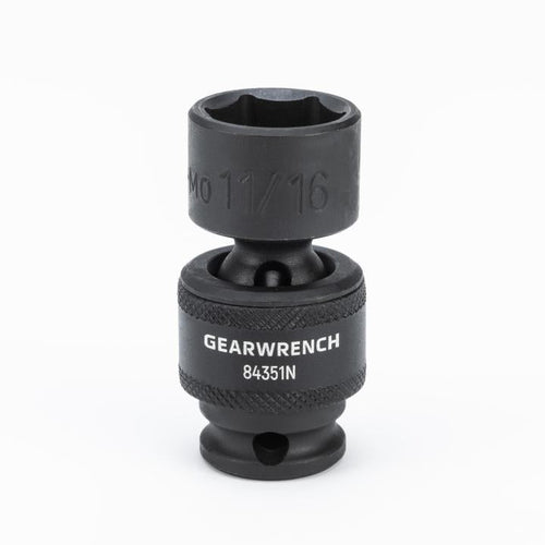 GearWrench 84351N 3/8" DR 6PT UNIV IMPACT SOCKET 11/16"