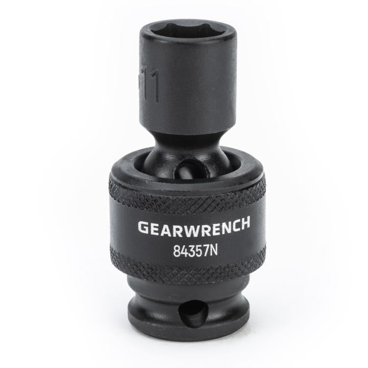 GearWrench 84357N 3/8" DR 6PT UNIVERSAL SOCKET 11MM