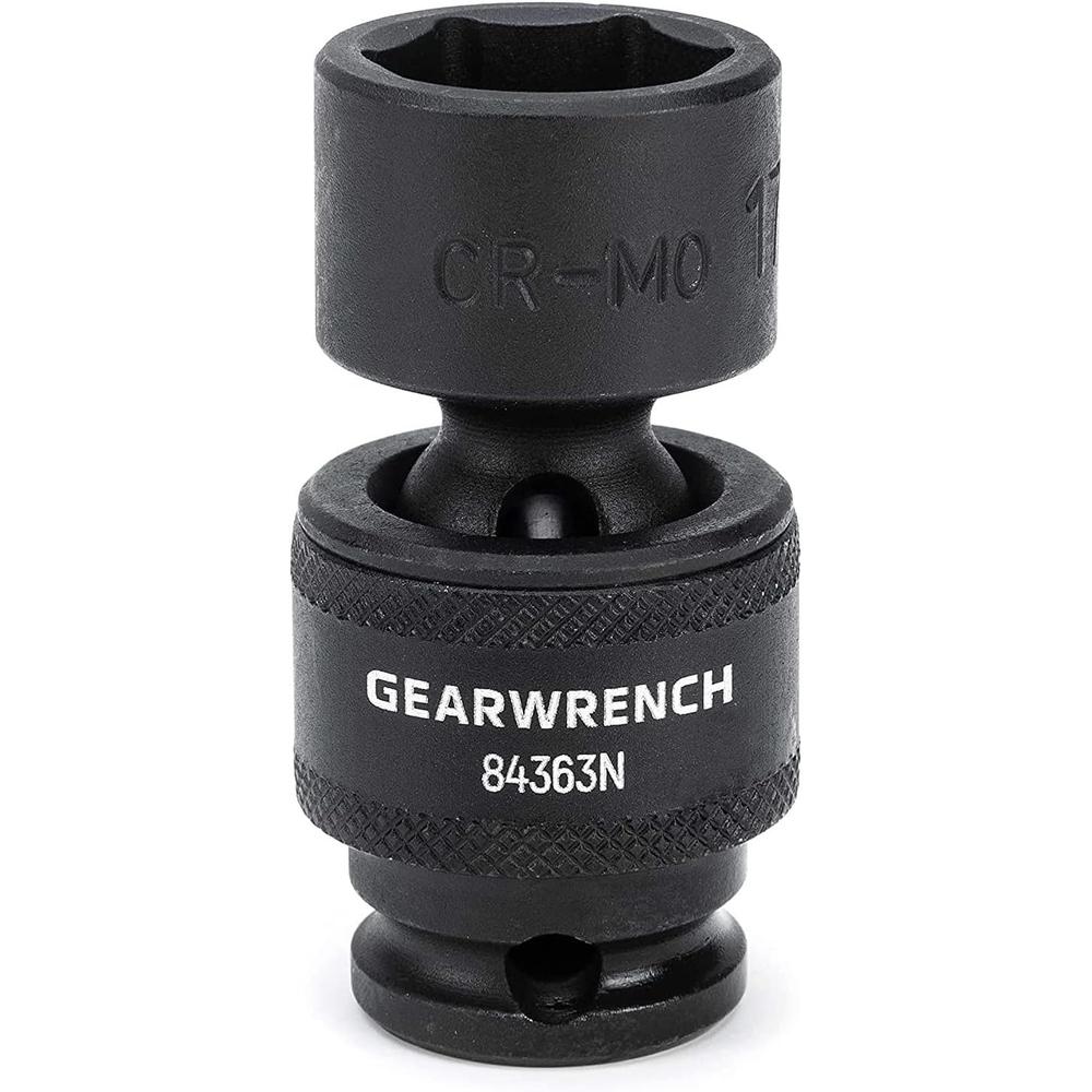 GearWrench 84363N 3/8" DR 6PT UNIVERSAL SOCKET 17MM