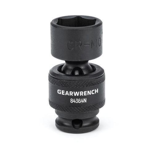 GearWrench 84364N 3/8" DR 6PT UNIVERSAL SOCKET 18MM - MPR Tools & Equipment