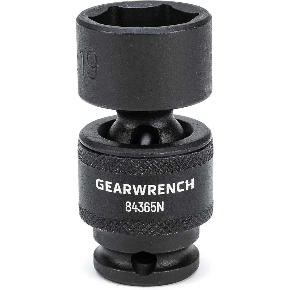 GearWrench 84365N 3/8" DR 6PT UNIVERSAL SOCKET 19MM
