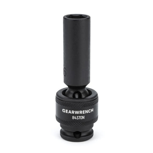 GearWrench 84370N 3/8" DR 6PT DEEP UNIV SOCKET 7/16"