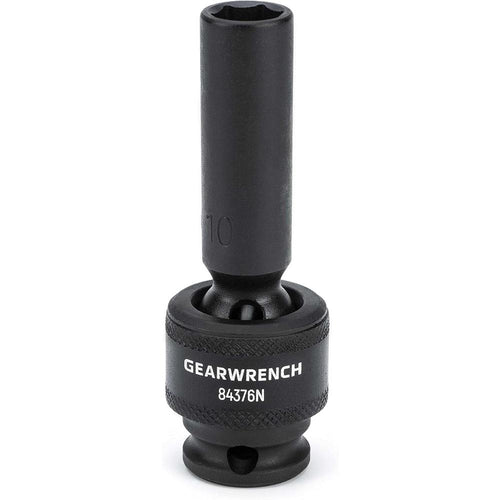 GearWrench 84376N 3/8" DR 6PT DEEP UNIV SOCKET 10MM