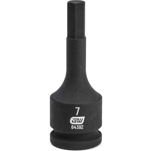 GearWrench 84392 SKT HEX IMP 3/8DR 7MM