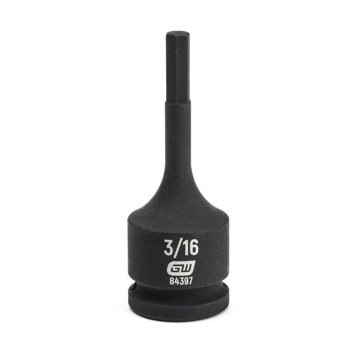 GearWrench 84397 SKT HEX IMP 3/8DR 3/16
