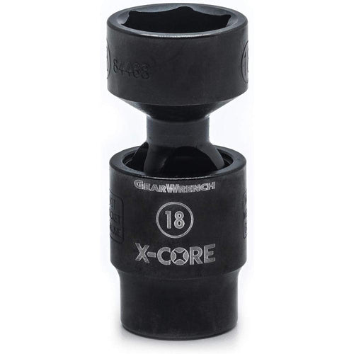 GearWrench 84462 SKT PINLESS UNIV IMP 3/8DR 6PT 12MM