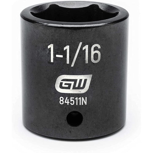 GearWrench 84511N 1/2"DRIVE 1-1/16" STANDARD IMPACT SOCKET
