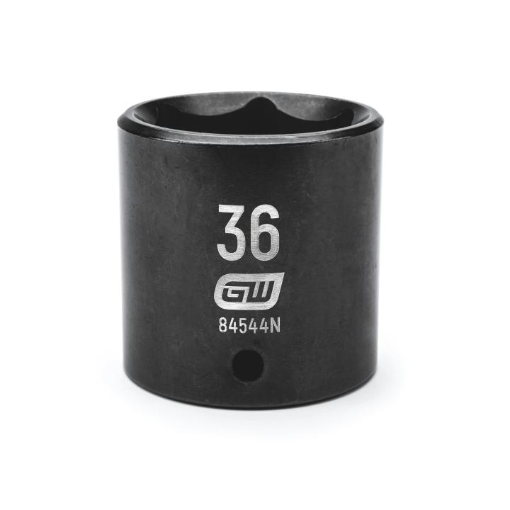 GearWrench 84544N 1/2"DRIVE 36MM STANDARD IMPACT SOCKET