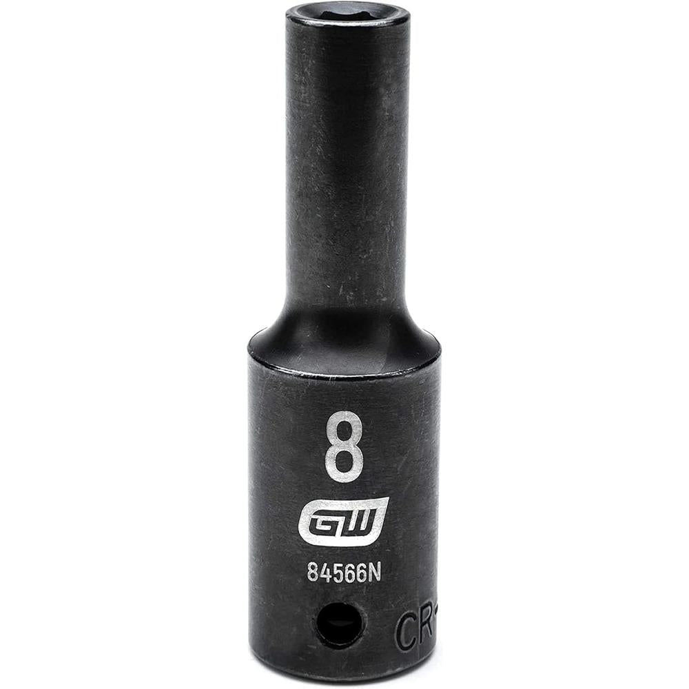 GearWrench 84566N 1/2"DRIVE 8MM DEEP IMPACT SOCKET