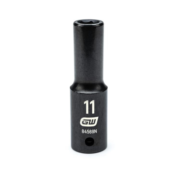 GearWrench 84569N 1/2"DRIVE 11MM DEEP IMPACT SOCKET - MPR Tools & Equipment