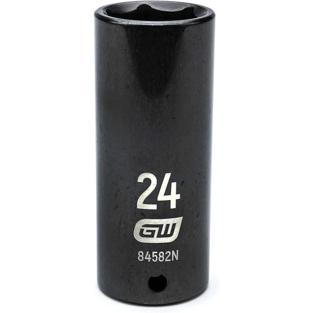 GearWrench 84582N 1/2"DRIVE 24MM DEEP IMPACT SOCKET