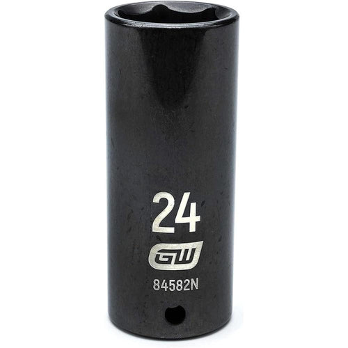 GearWrench 84582N 1/2"DRIVE 24MM DEEP IMPACT SOCKET