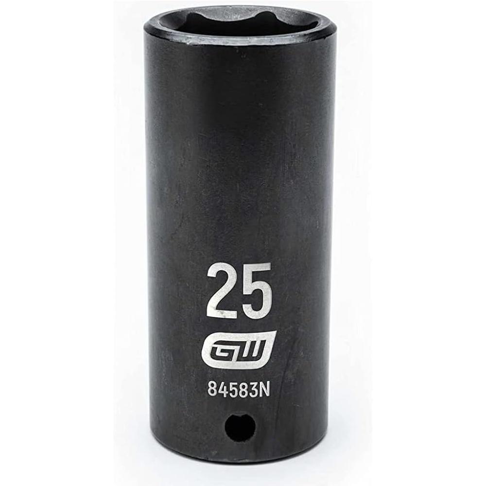 GearWrench 84583N 1/2"DRIVE 25MM DEEP IMPACT SOCKET
