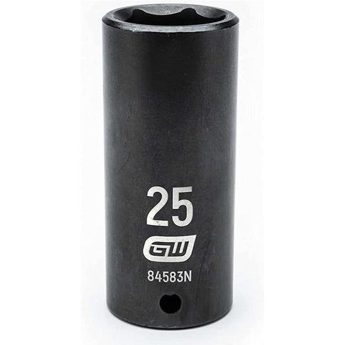 GearWrench 84583N 1/2"DRIVE 25MM DEEP IMPACT SOCKET