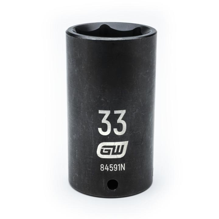 GearWrench 84591N 1/2"DRIVE 33MM DEEP IMPACT SOCKET
