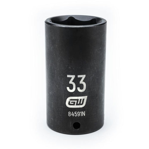 GearWrench 84591N 1/2"DRIVE 33MM DEEP IMPACT SOCKET