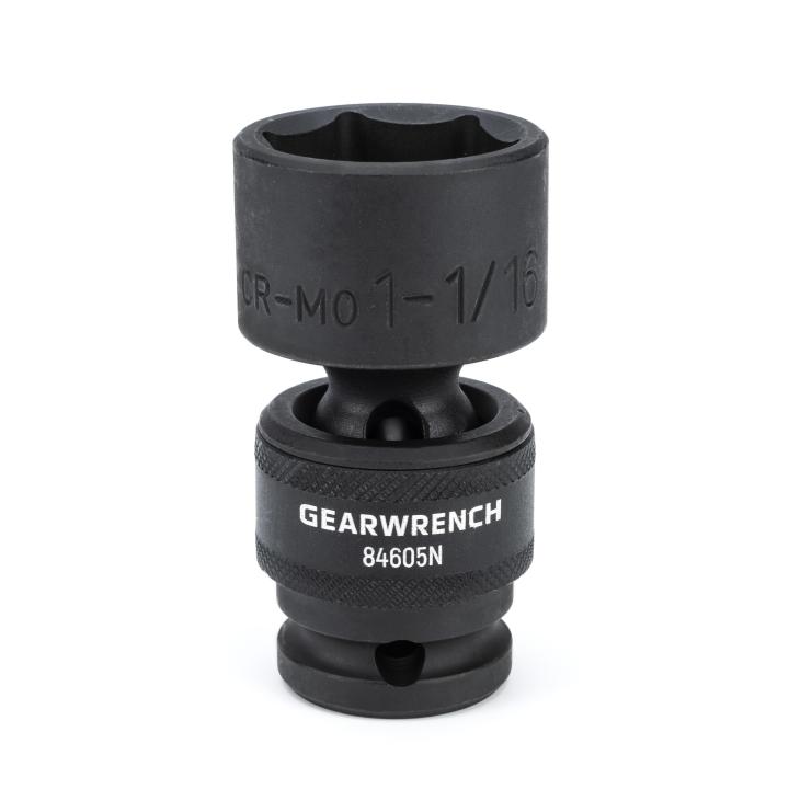 GearWrench 84605N 1/2" DR 6PT UNIVERSAL SOCKET 1-1/16"