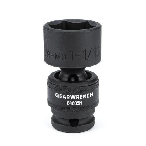 GearWrench 84605N 1/2" DR 6PT UNIVERSAL SOCKET 1-1/16"