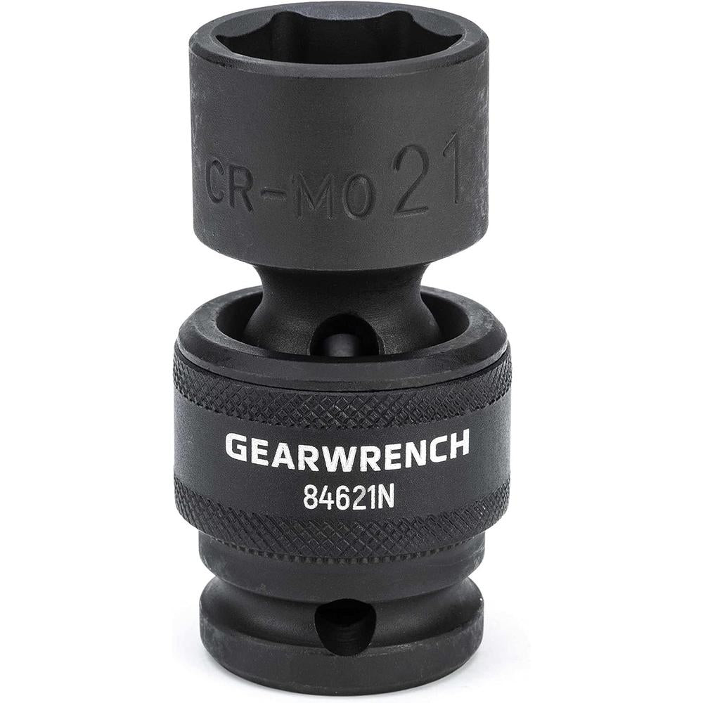 GearWrench 84621N 1/2DR 6PT UNIV IMP SKT 21MM
