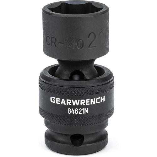 GearWrench 84621N 1/2DR 6PT UNIV IMP SKT 21MM