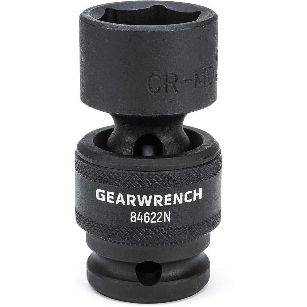 GearWrench 84622N 1/2DR 6PT UNIV IMP SKT 22MM