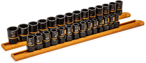 GearWrench 84784 28pc 1/4" & 3/8" Drive Bolt Biter Impact Extraction Socket Set - MPR Tools & Equipment