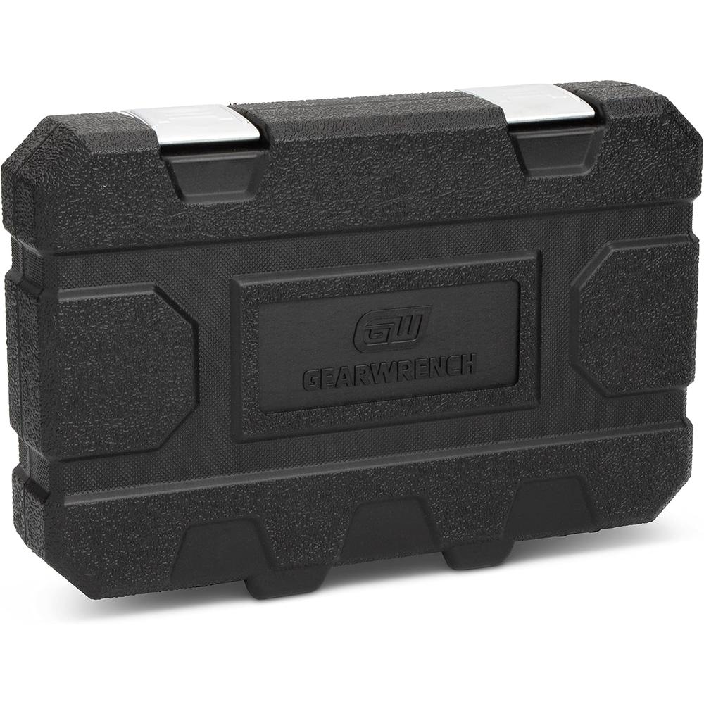 GearWrench 84902 1/4-Inch Drive Impact Socket Set SAE/Metric, 48-Piece