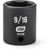 GearWrench 84906 1/4-Inch Drive Impact Socket Set SAE, 10-Piece